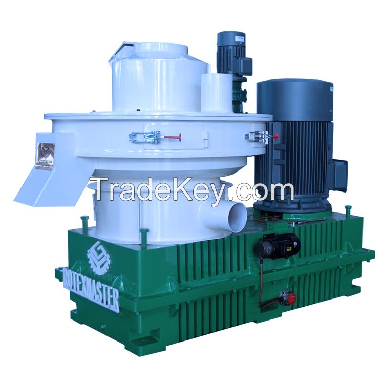 Best using vertical ring die pellet mill from Rotex Master