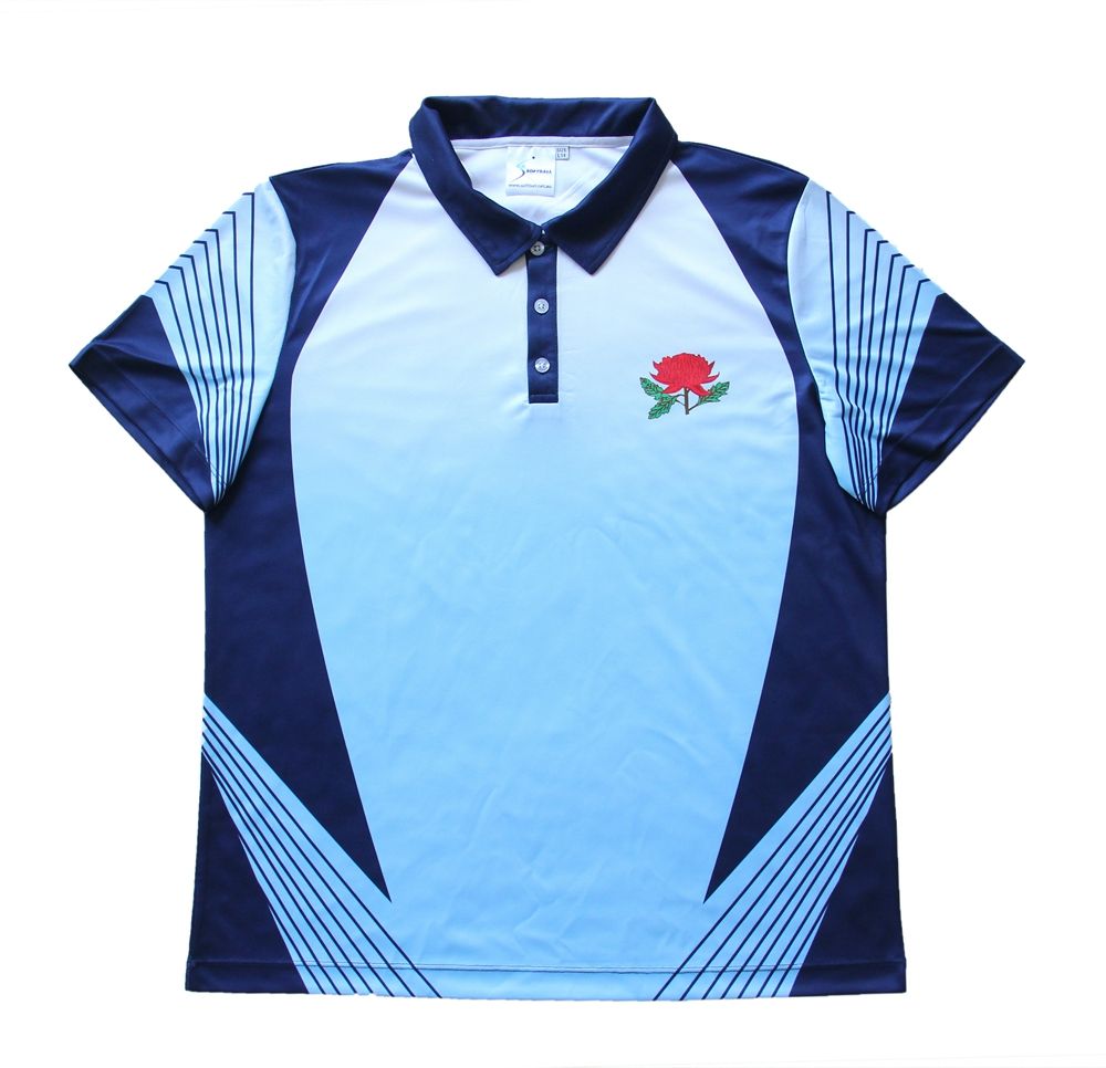 Wholesale custom sublimated polo T shirt