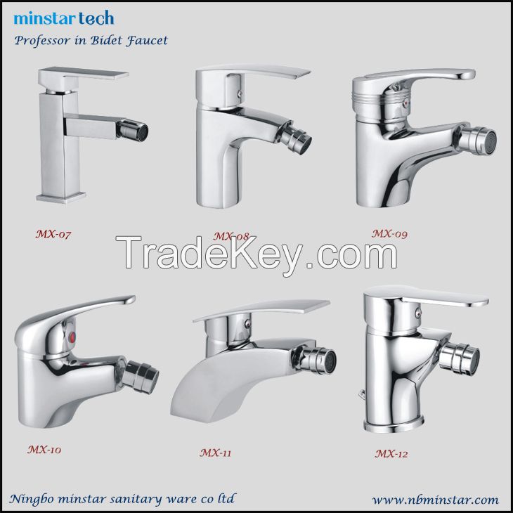 Solid brass bathroom applicaion personal care hot and cold water bidet faucet