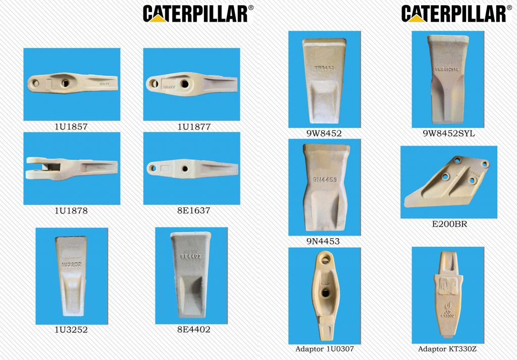 Caterlippar Bucket Teeth And Adaptor