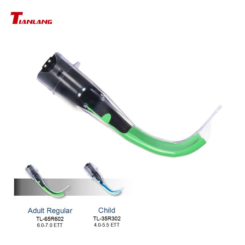 Handheld Optical Video Laryngoscope With 2.4 Camera