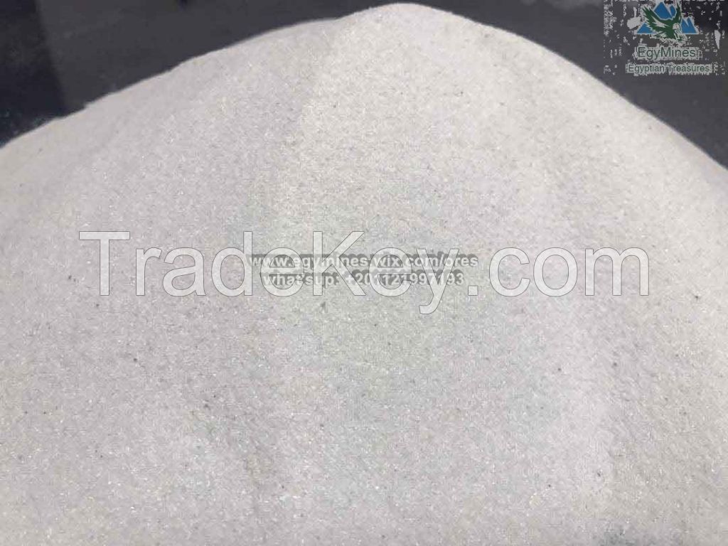 silica sand