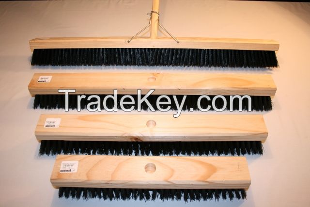 Platform broom, 450mm, soft/stiff