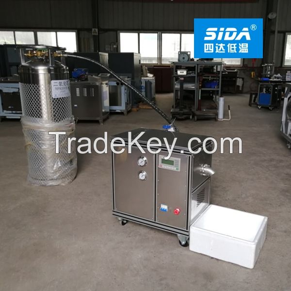 Sida brand small dry ice blaster machine for dry ice cleaning