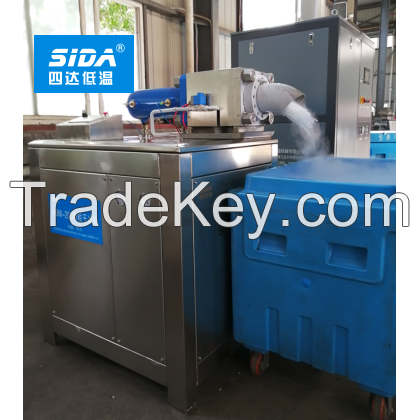 Sida brand large dry ice pellet block production machine with packing line