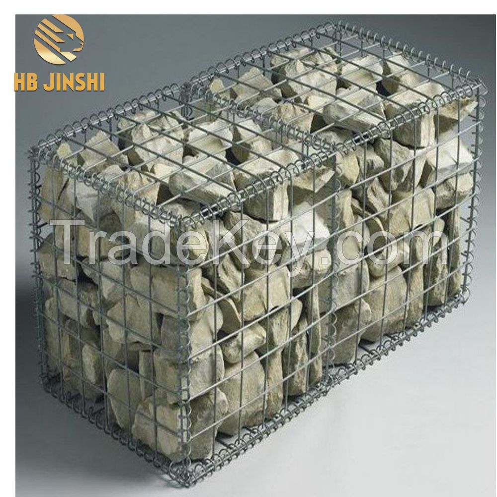 100X50X30cm Galvanized Gabions Stone Wall