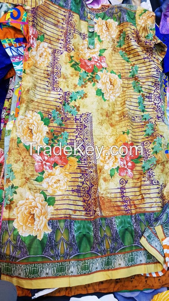 WE ARE SELLER OF WHOLESALE LADIES GARMENTS ANY KIND LIKE JEANS, KURTAS, PAJAMAS, READY MADE SUITS, EMBROIDERY, FANCY SUITS, T SHIRTS  ALSO WE SELL LEATHER WALLETS, BELTS, JACKETS &amp;amp; SPORTS SHOES, KITS AND UNIFORMS CONTACT FOR PICTURES