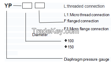 Diaphragm pressure gauge