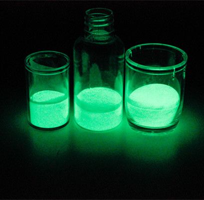 Green glow in the dark pigment powder ink painting glow powder