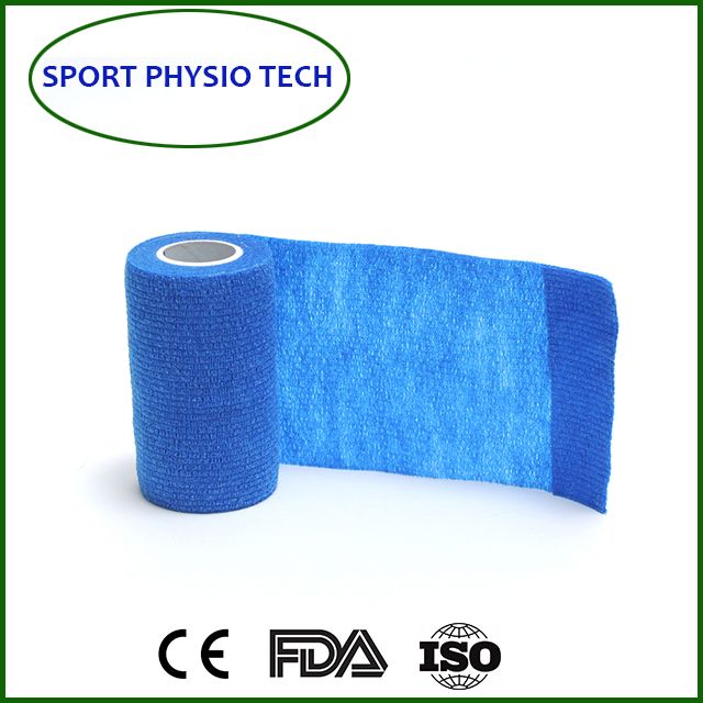 Latex free self adhesive bandage