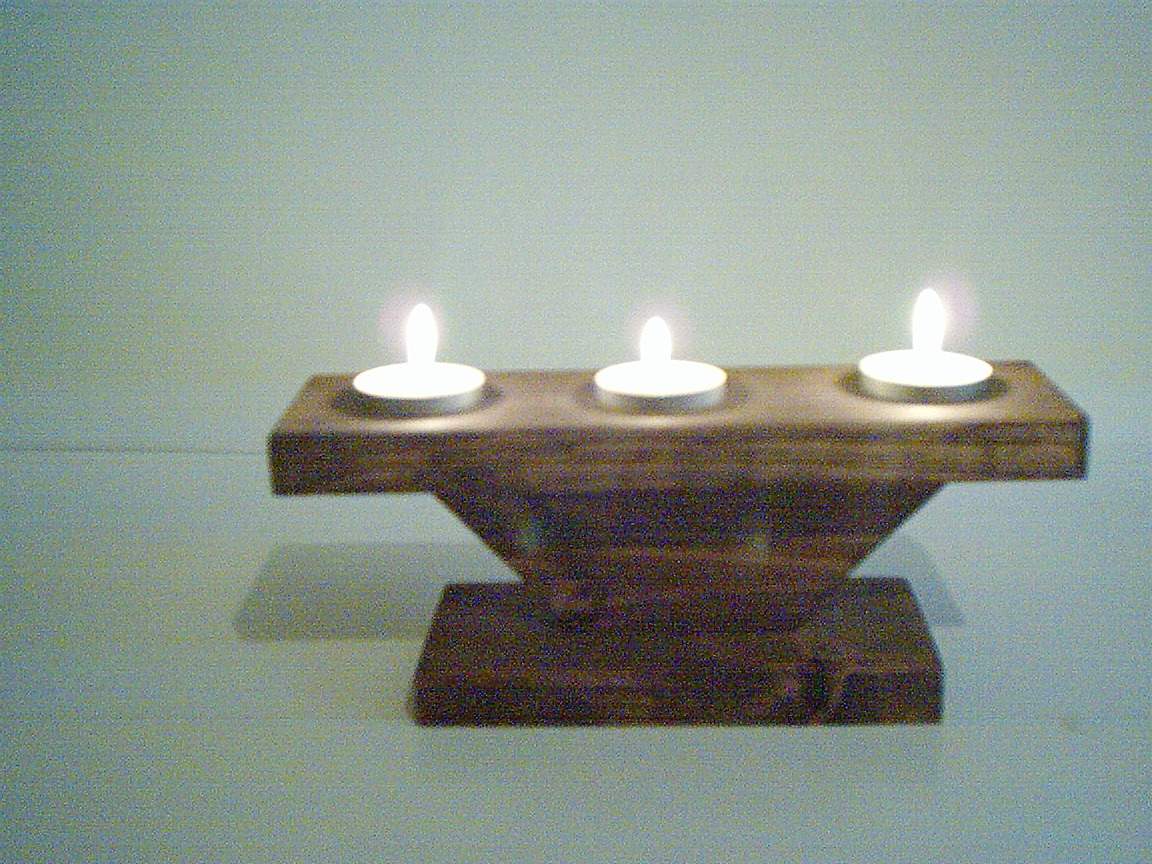 Tea light candle holders