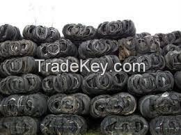 BAILED  CUT TYRES IN 3 PIECES