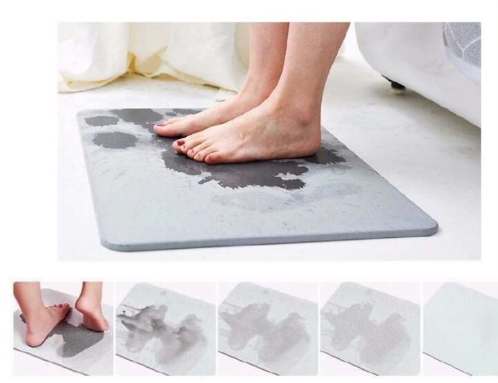 Diatomite Bath Mat For Shower Room