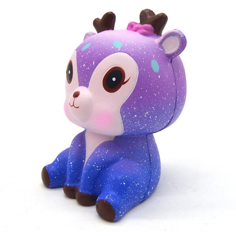 High quality wholesale jumbo slow rising squishy deer animal toy