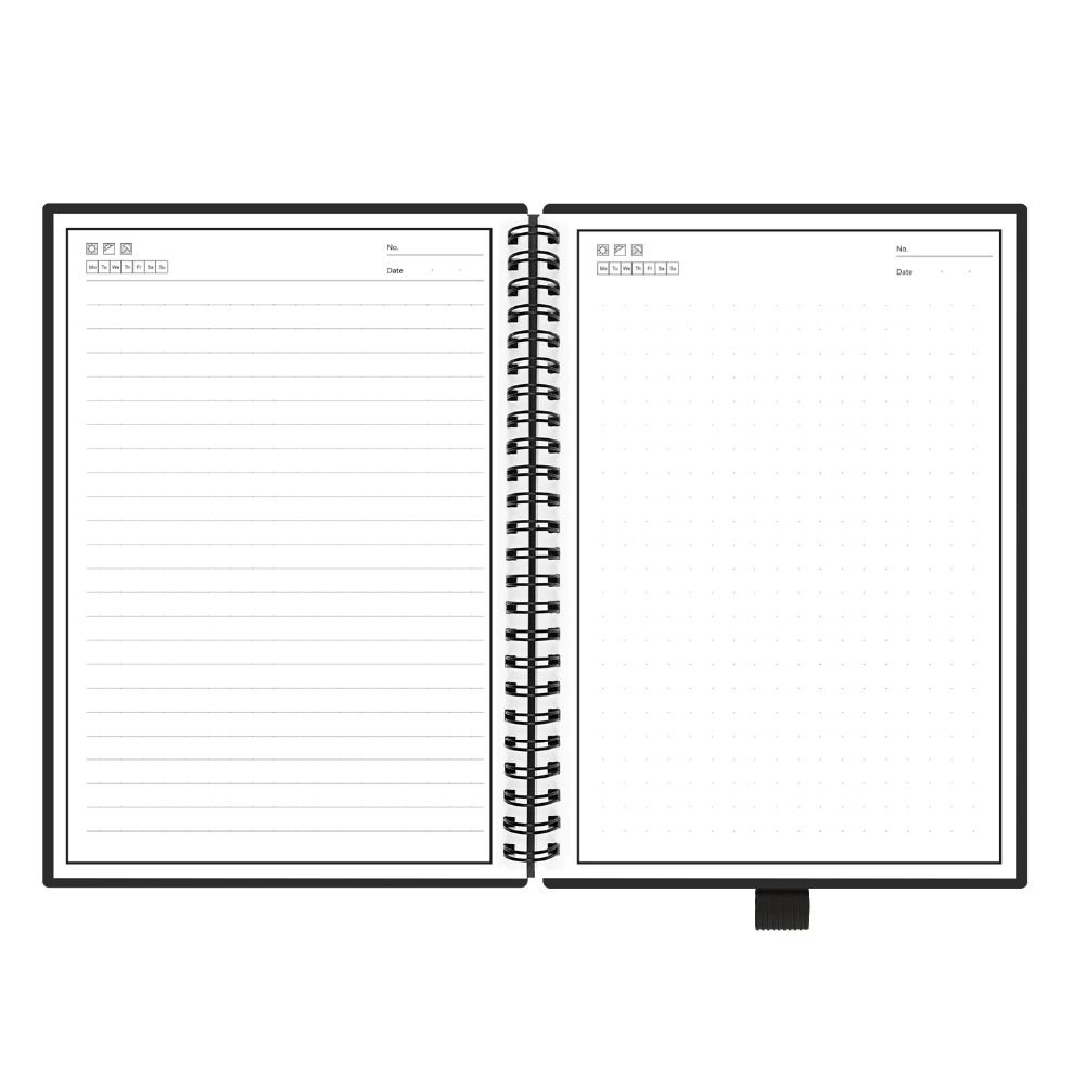 A5/B5 size Smart Erasable Diary Notebook with pen Reusable over 500 times