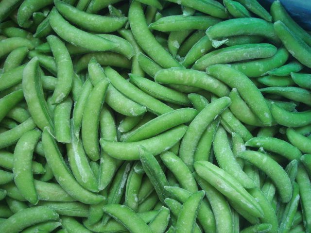 frozen sugar snap pea