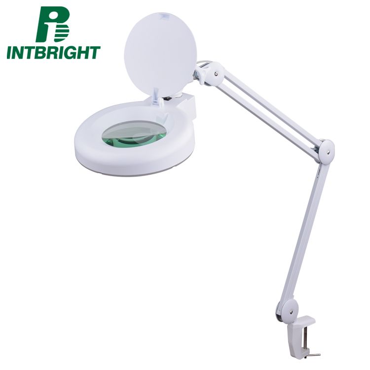 Hottest selling magnifying working lamp LED Magnifier glass with light Beauty lamp for facial nail tattoo