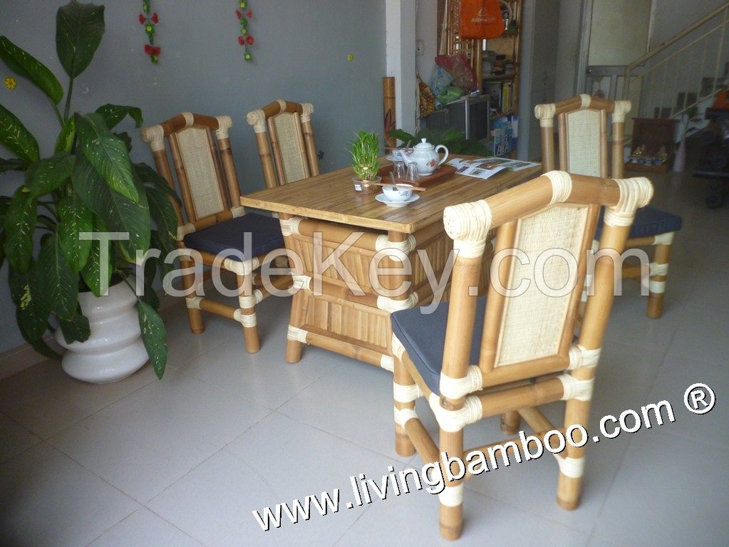 HANOI BAMBOO TABLE SET