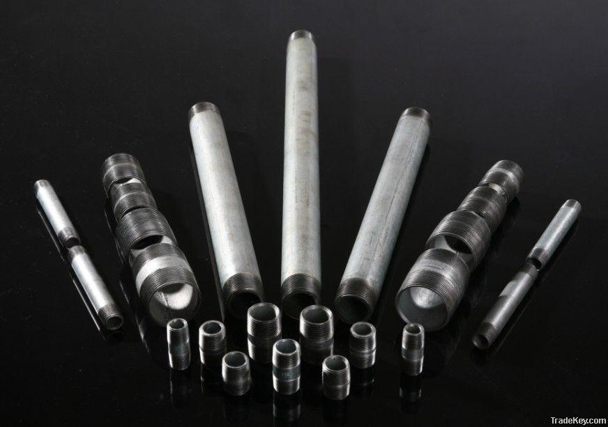 Rolled Thread Galvanzied Steel Nipples