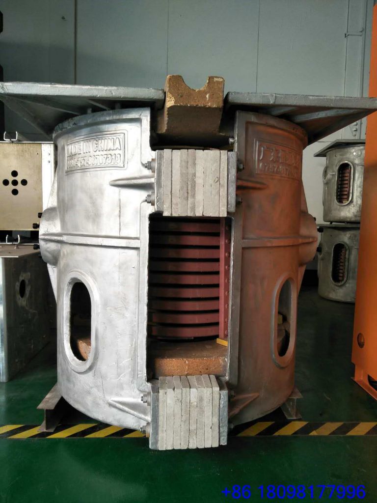 China Manufacture Stainless Steel Scrap Metal Iron Copper Industrial Electric Induction Melting Furnace Price