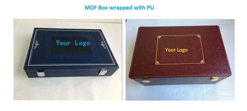 MDF Box wrapped with PU