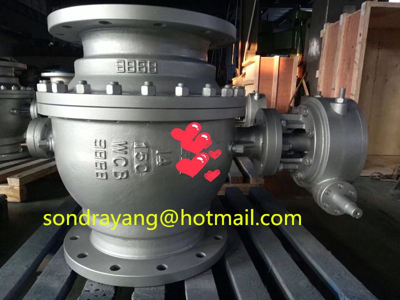 Worm Gear Fixed Ball Valve