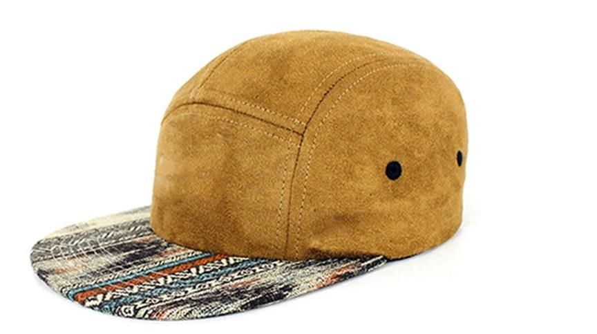 Custom Floral 5 Panel Hat Sewing Pattern