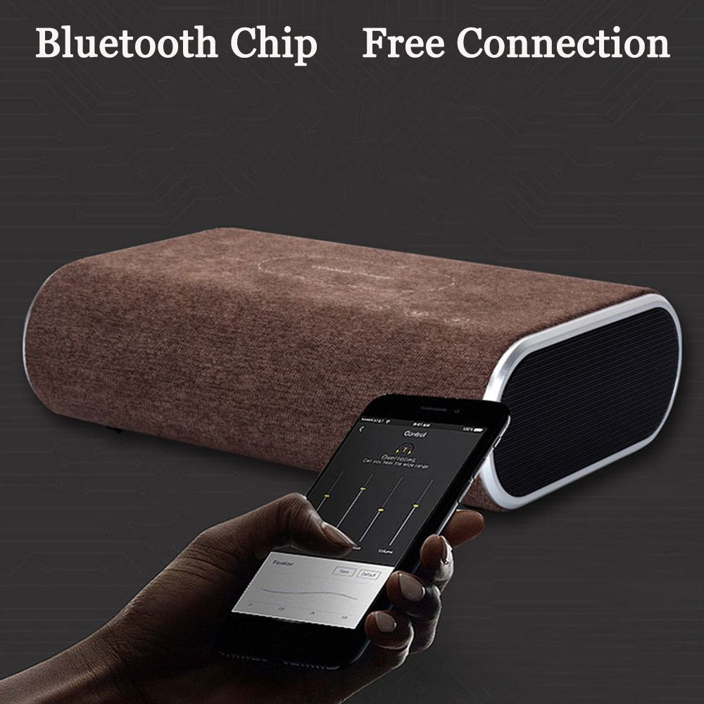 F176 Wireless Charger For Samsung Stereo Bluetooth Speaker Power Bank Sound Box Fast Charging Pad For iPhone X 8 Plus US Plug