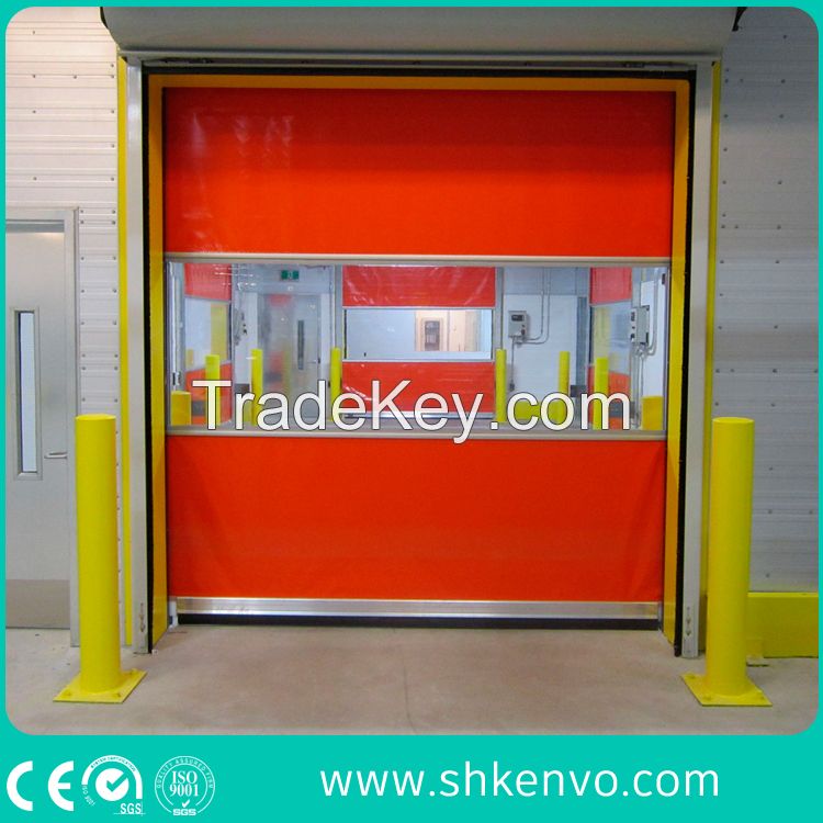 Automatic Industrial PVC Fabric High Speed Fast Rapid Overhead Rolling or Roller Shutter