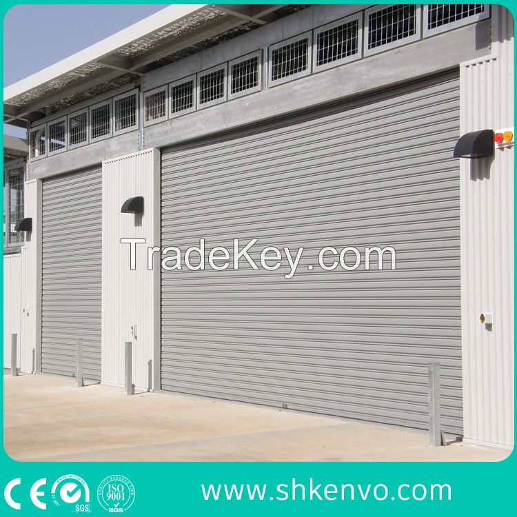 Fire Proof Metal Electric Overhead Garage Roller Shutter Door