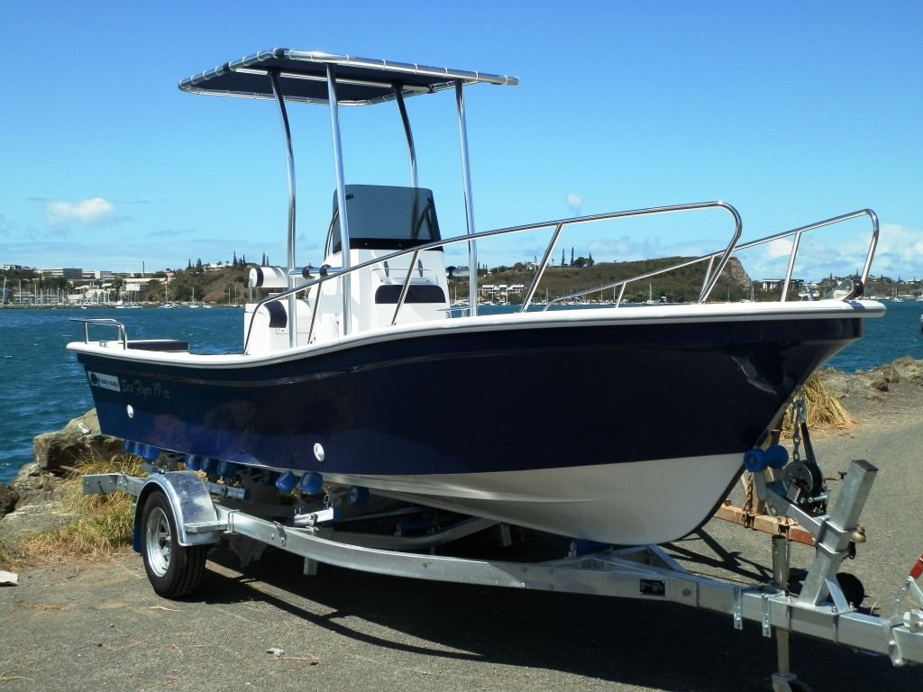 Liya 19ft deep V hull fiberglass used fishing panga boats for sale