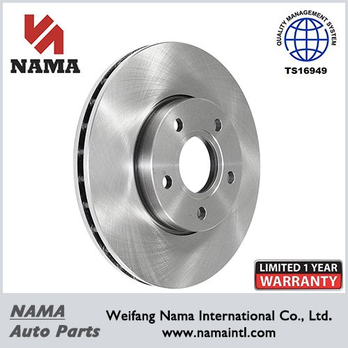 Car Parts Disc Brake Rotor Vented &amp; Front