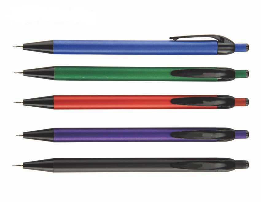 Plastic Mechanical Pencil with Soft Grip