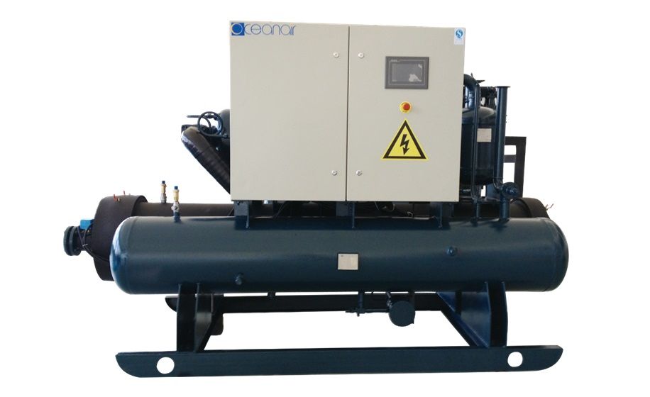 Low temperature Evaporative water chiller