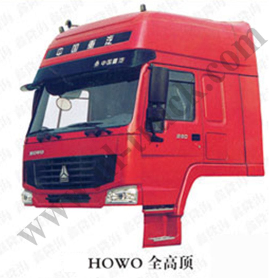 Sinotruk HOWO HW76 Single Cabin spare part cab assembly