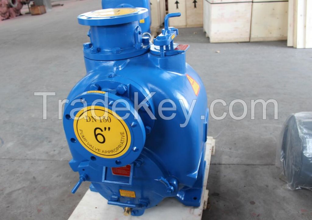 6 Inch GZT Series Self-priming Trash Pump 