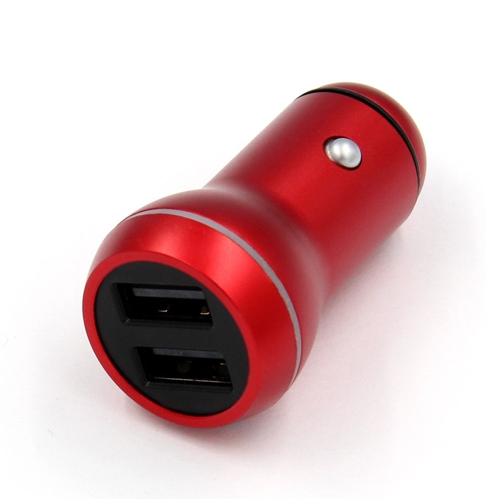 Universal Fast Car Charger Metal Charge For Cell Phone Mobile Tablets