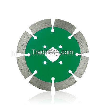 Dry cut sintered blade for cutting and grinding granite marble concret limestone