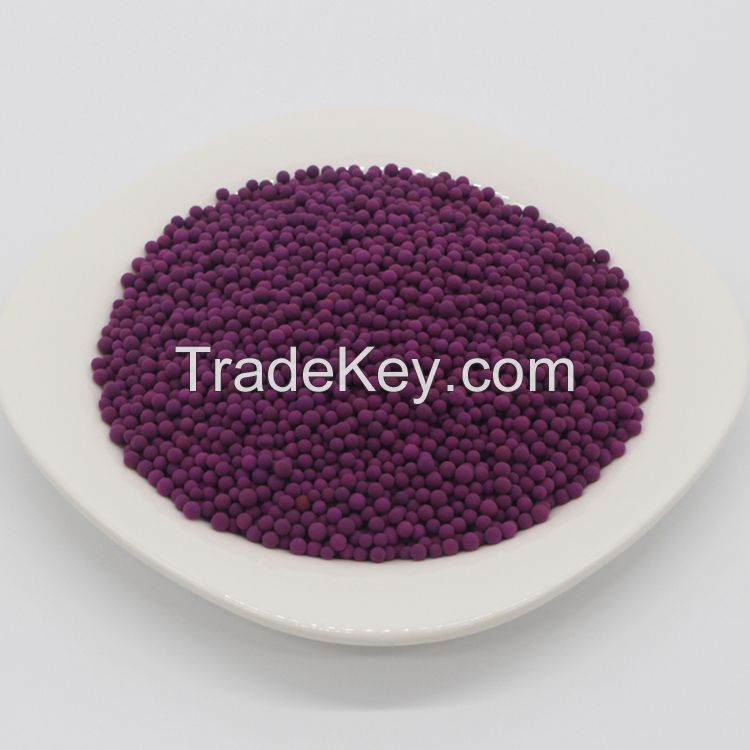 Potassium Permanganate Activated Alumina KMnO4 high adsorption capacity for ethylene absorber