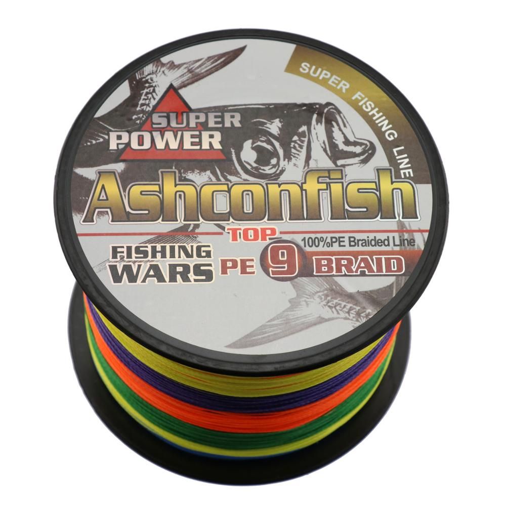 9 strands 300 meters 0.14-1.0mm 15LB-310 LB PE fishing line