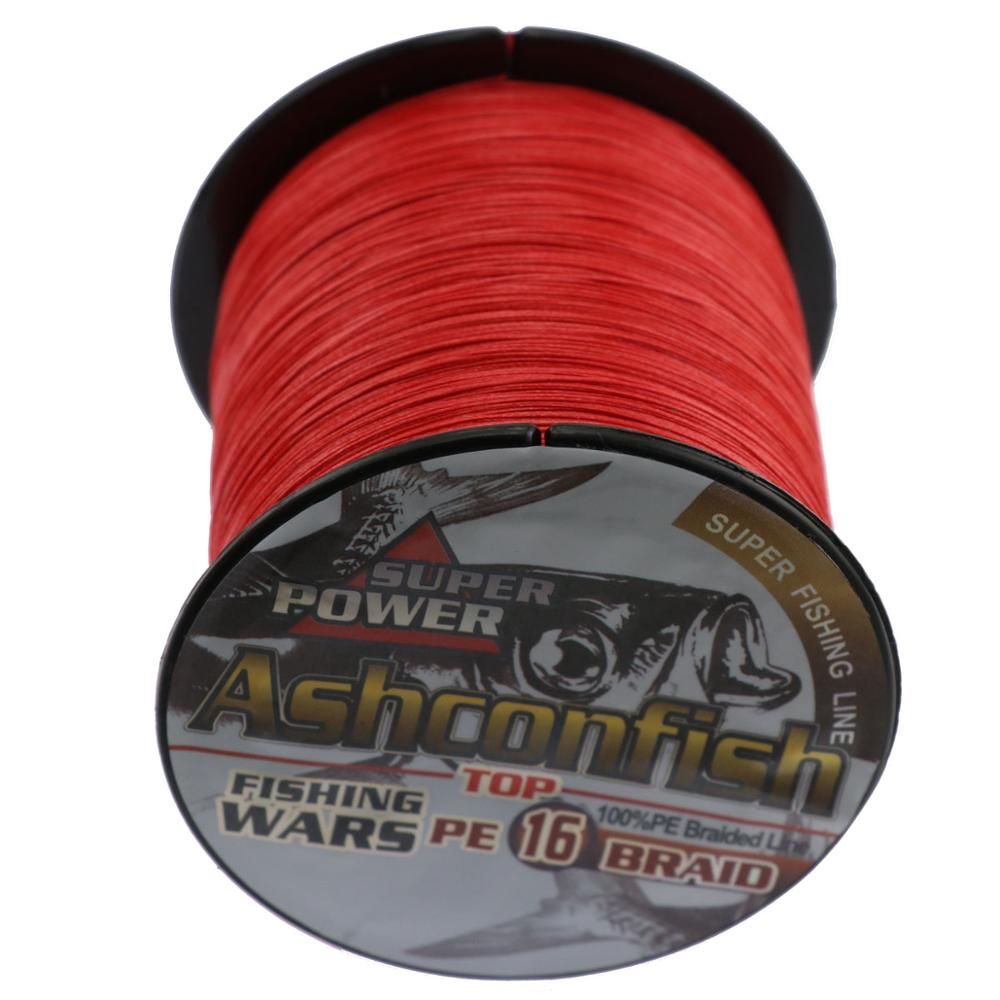 super strength 16 strands 1000 m 0.16mm --2mm 20LB-500LB PE braided fishing line