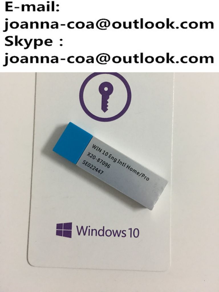  Best-selling Genuine 100% online activation Software COA sticker