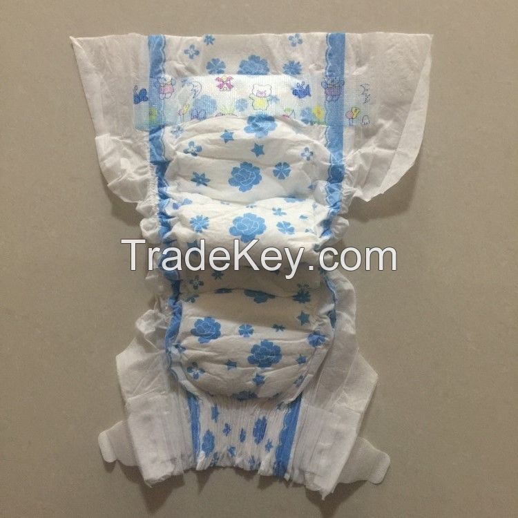 High Quality Disposable Soft Cheap Baby Diapers Nappies Factory Price