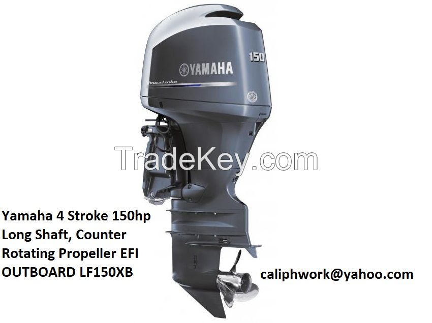 4 Stroke 150hp Long Shaft, Counter Rotating Propeller EFI OUTBOARD LF150XB