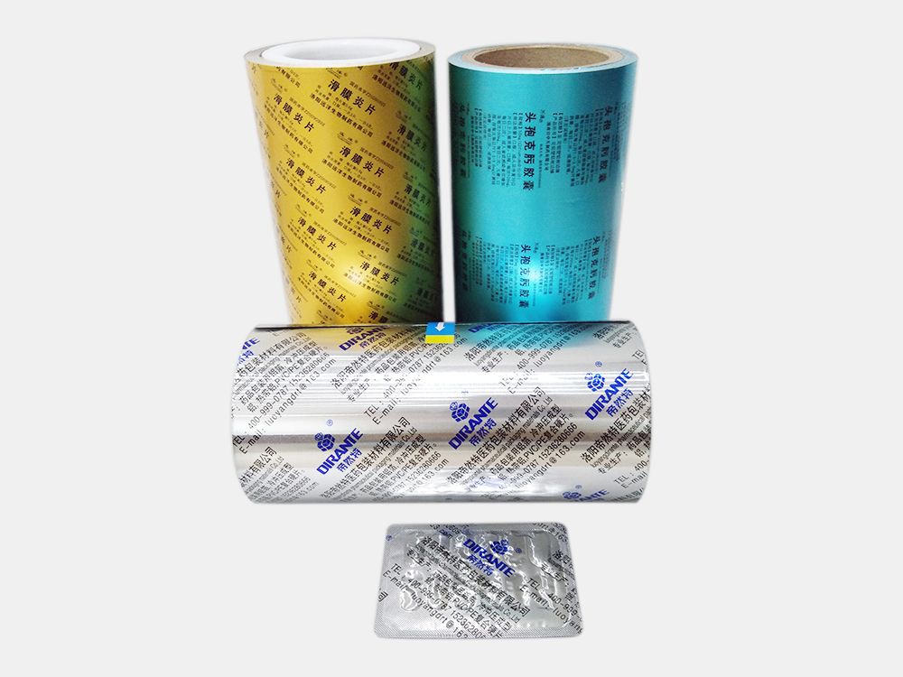 Printed Pharma Packaging Lidding Foil