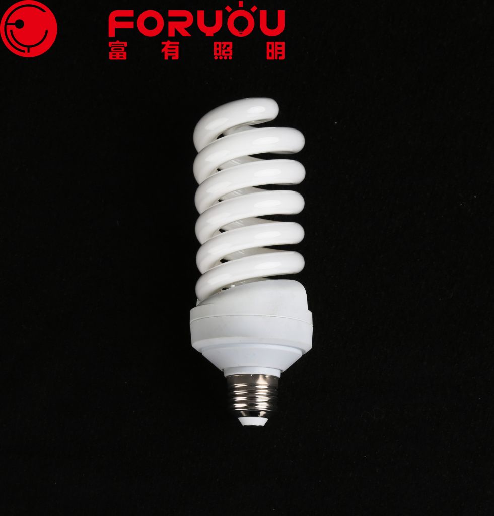 full and half spiral & u shape energy saving lamp