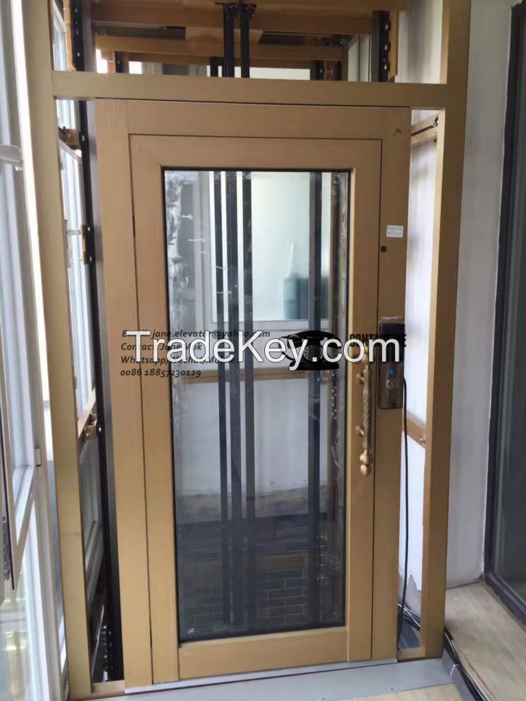 Panoramic Home Elevator with Aluminum Alloy Structure