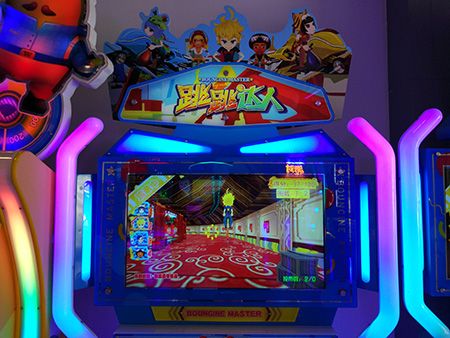 Jumping Game Motion Sensing Arcade Games Machines Electronic Arcade Token Machine