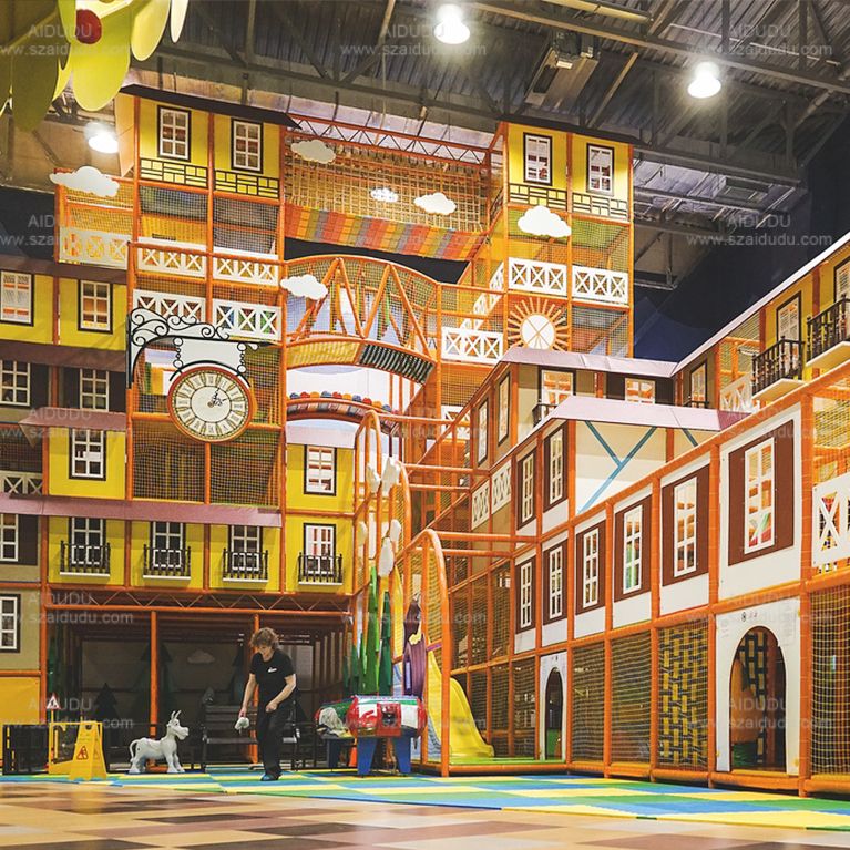 Children&#039;s playground indoor naughty castle Castle series