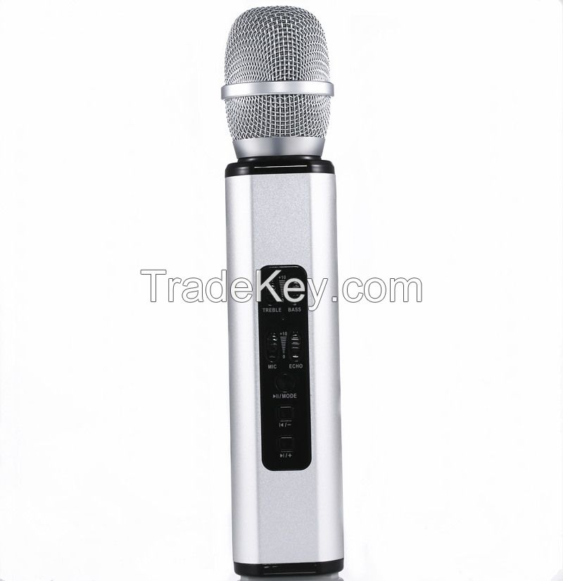 portable bluetooth speaker can use for wireless karaoke microphone